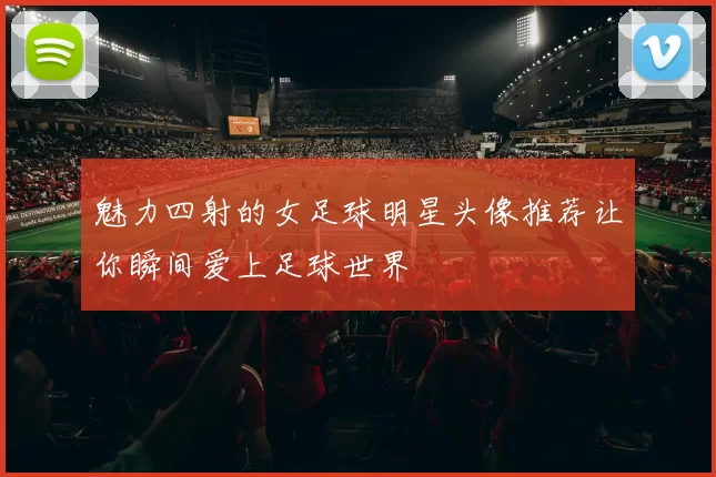 魅力四射的女足球明星头像推荐让你瞬间爱上足球世界