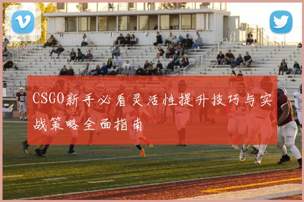 CSGO新手必看灵活性提升技巧与实战策略全面指南