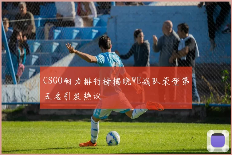 CSGO耐力排行榜揭晓WE战队荣登第五名引发热议